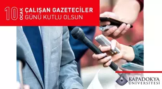 KÜN Rektörü: 'Basın mensupları özveri ve samimiyetle gerçeğin peşinde'