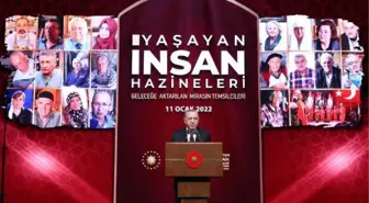 Cumhurbaşkanı Erdoğan, 'Yaşayan İnsan Hazineleri Ödül Töreni'nde konuştu: (3)