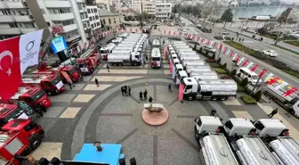 Ordu Büyükşehir araç filosunu güçlendirdi