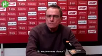 Ralf Rangnick, Marcus Rashford'un Formu Hakkında Konuştu