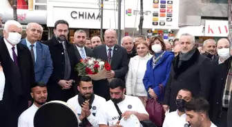 ATO Başkanı Baran İzmir Caddesi ve Kızılay'daki işletmeleri ziyaret etti