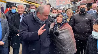 HDP ile ittifak konusuna sessiz kalan İnce'den teröristle fotoğrafları çıkan Semra Güzel'e tepki