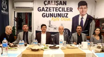 Nazilli'de gazetecilerin onuruna yemek verildi