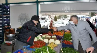 Pazarcı esnafından Başkan Bozkurt'a teşekkür