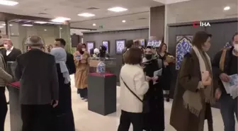 Eyüpsultan'da Hengame Çini Sergisi'nin açılışı yapıldı