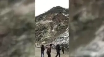 Heyelan nedeniyle 6 köy yolu ulaşıma kapandı