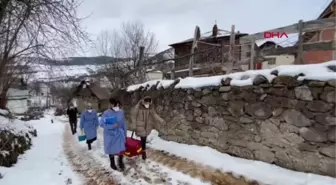 ORDU'DA KARLI YOLLARDA AŞI MÜCADELESİ