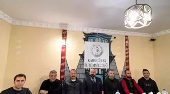 Güreş Kars İl Temcisi Kırtay antrenör ve hakemlerle buluştu