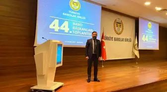 44. Baro Başkanları toplantısı TBB'de gerçekleştirildi