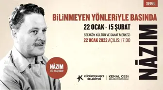 Küçükçekmece'de Nâzım Hikmet'in 120. doğum gününe özel sergi