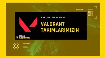 Valorant takımlarımızın sıralamaları #17Ocak