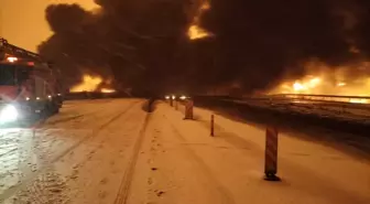 Boru hattındaki patlama Gaziantep-Kahramanmaraş arasındaki ulaşımı durdurdu