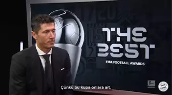 Lewandowski, En İyi Erkek Futbolcu Ödülü'nü Kazandı