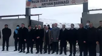 Pasin Ovası Belediyeler Birliği Hayvan Barınağı açıldı