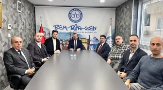 Başkan Işık'tan Bem-Bir-Sen'e ziyaret