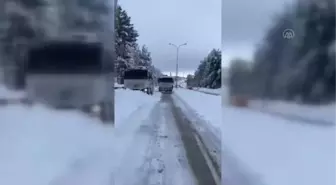 GAZİANTEP - Yol açma çalışmalarına TOMA'lar da katılıyor