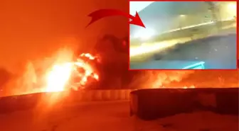 Kahramanmaraş'ta petrol boru hattında meydana gelen patlamanın görüntüleri ortaya çıktı