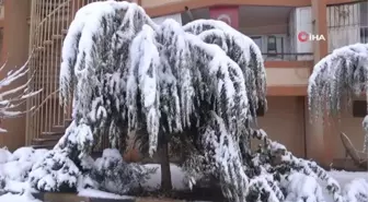 Kilis'te 109 köyün yolu kar nedeniyle kapandı