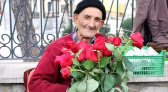 20 yıldır çiçekleriyle sevenlerin yüzünü güldürüyor