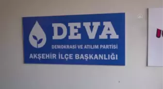 DEVA Partisi Genel Başkanı Ali Babacan, partisinin Akşehir İlçe Başkanlığını açtı