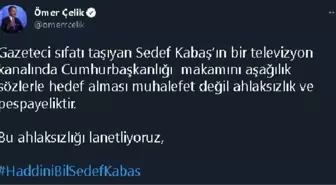 Gazeteci Sedef Kabaş'ın açıklamasına tepkiler