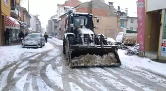 Hisarcık Belediyesi'nden karla mücadele seferberliği