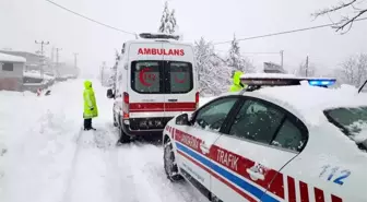 Son dakika haberi! Kahramanmaraş'ta hastalanan vatandaşa ve yolda kalan ambulansa yardım