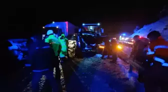 Kastamonu'da 7 aracın karıştığı zincirleme trafik kazasında 8 kişi yaralandı