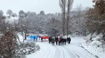 Ülkü Ocaklarından 'Sarıkamış yürüyüşü'