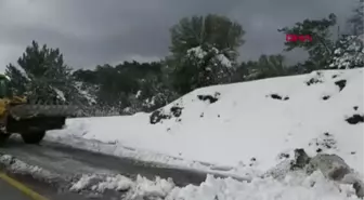 DATÇA BEYAZ ÖRTÜ İLE KAPLANDI