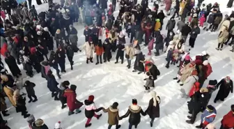 Çekmeköy'de 'Kar Şenliğinde' vatandaşlar kemençe ve horon ile eğlenceye doydu