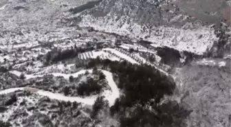 (DRONE) Yaz turizminin merkezlerinden Muğla'ya 'kış kadrajı' bakışı