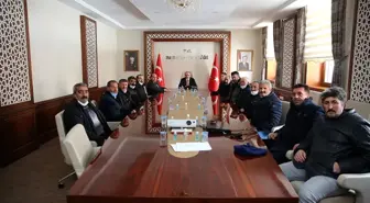 Vali Epcim'e Eko-Köy teşekkürü ziyareti