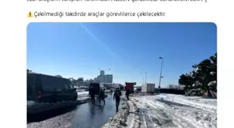 Vali Yerlikaya'dan araçların çekilmesi için 3'üncü uyarı