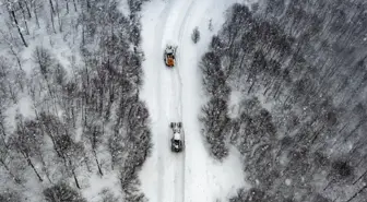 Ordu'da kar 2 metreyi aştı