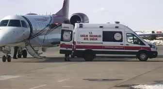 Son dakika haber! Kalp hastası bebek ambulans uçakla Konya'ya sevk edildi