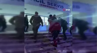 Diyarbakır'da sağlık ekipleri, yoğun kar yağışında vatandaşların imdadına koştu
