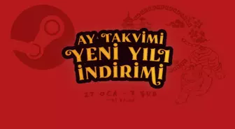 Steam, Ay Takvimi Yeni Yıl indirimleri başladı! %90'a varan indirimler yer alıyor