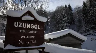 UZUNGÖL'DE BEYAZ GÜZELLİK