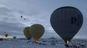 Balon turlarına kar engeli