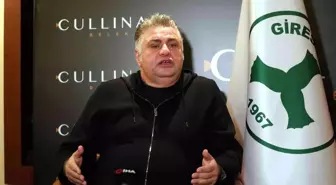 Giresunspor Başkan Yardımcısı Nahid Yamak: 'Galatasaray ile Okan için takas konusunu da görüştük'