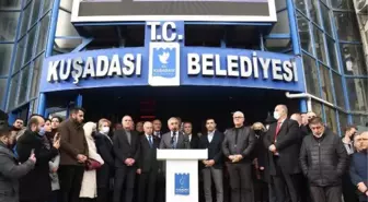 KUŞADASI BELEDİYE BAŞKAN YARDIMCISI TURAN'A YAPILAN SALDIRIYA TEPKİ