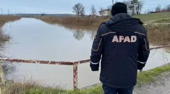 KIRKLARELİ - Dereye devrilen otomobildeki kişinin cesedine ulaşıldı