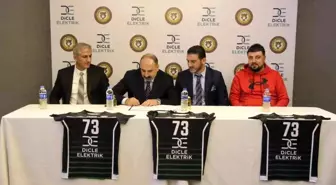 Dicle Elektrik, Allpower Akü Cizre Belediyespor'un forma sponsoru oldu