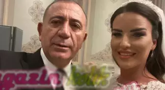 Gürsel Tekin ve Mehtap Özkan'ın nikah töreninden ilk kareler geldi