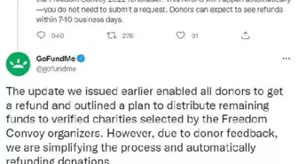 Kanadalı sürücülerin protestolarına yapılan milyonlarca dolarlık bağışlar iade edilecek