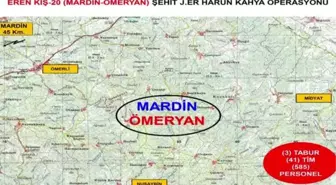 Eren Kış-20 Şehit Jandarma Er Harun Kahya Operasyonu başlatıldı