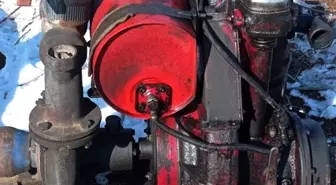 Hırsızlar bu sefer tarladan pancar motorunu çaldı