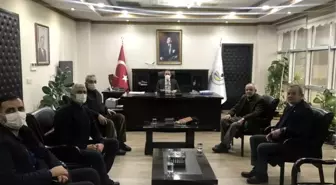 Kaymakam İlyas Memiş Körfez Zeytin Üreticilerini kabul etti