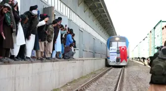 Afganistan'a uğurlanan İyilik Treni 4 bin 168 kilometrelik hedefine ulaştı